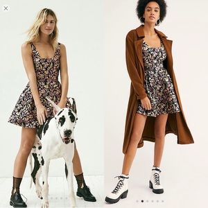 Free people Sparkle Deluxe Mini Black Dress M